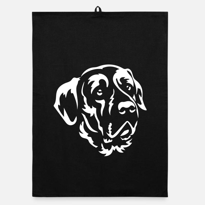 Tosa Head "Black Edition" Organic dish towel