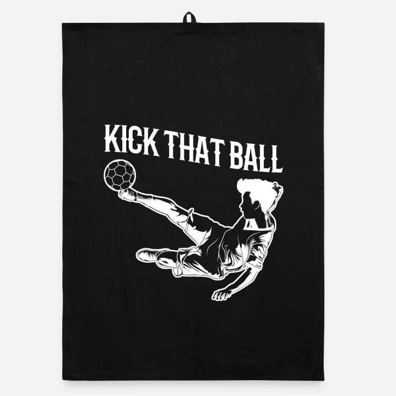 Shoot the ball Organic dish towel