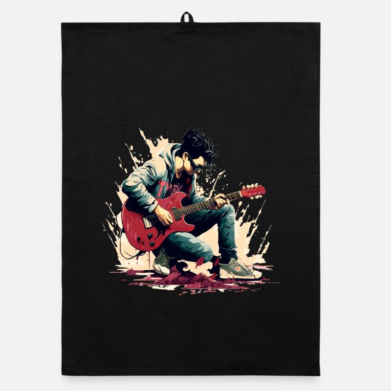 Guitarist Organic dish towel