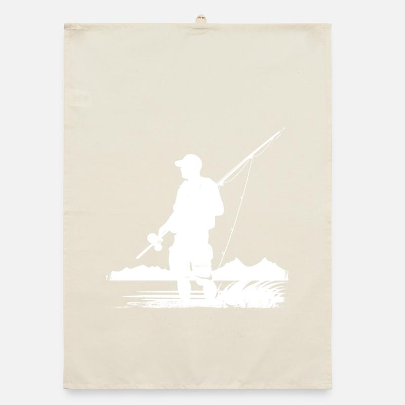 Dessin de pêche Torchon bio