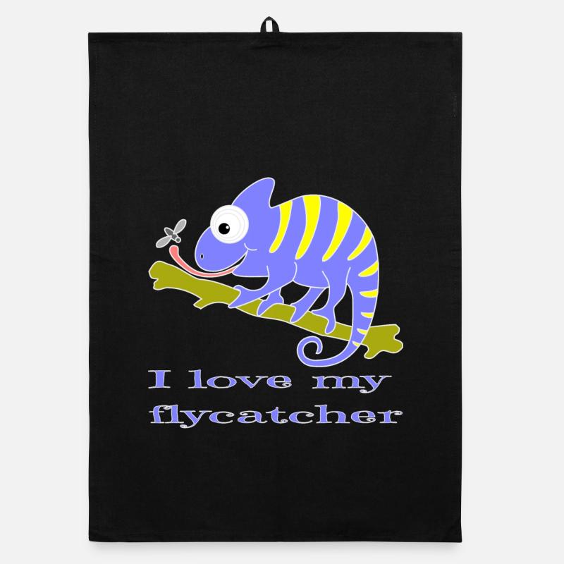 Chamaeleon animal Organic dish towel