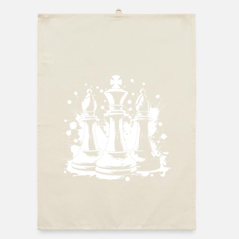 Fou et roi des échecs Torchon bio