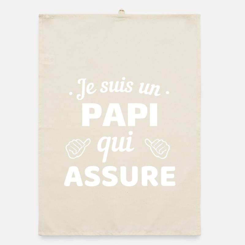 Ich bin ein Opa, der liefert Organic Geschirrtuch