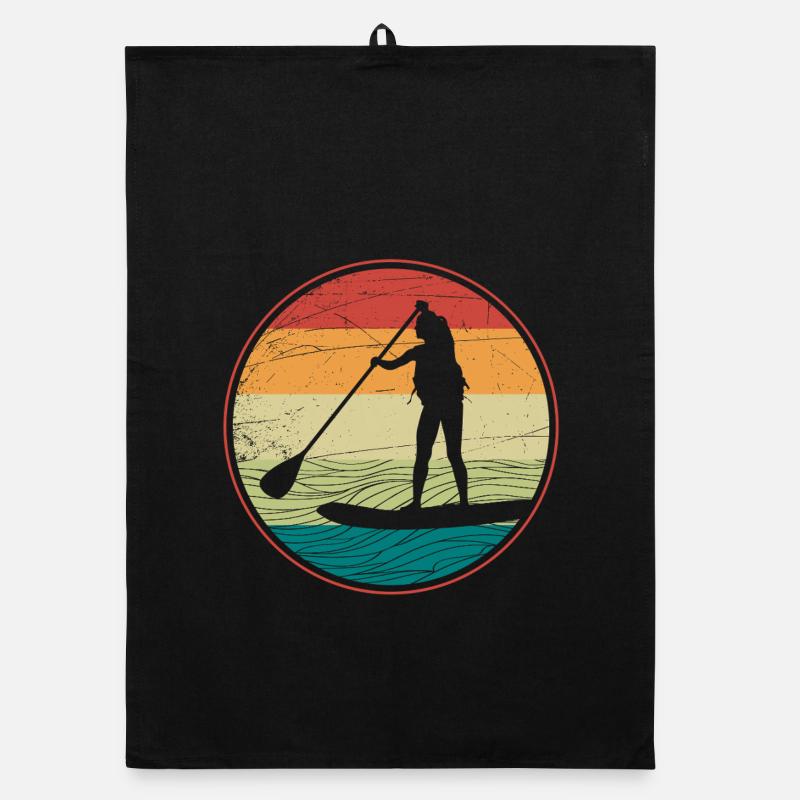 SUP Sunset Vibes Organic Geschirrtuch