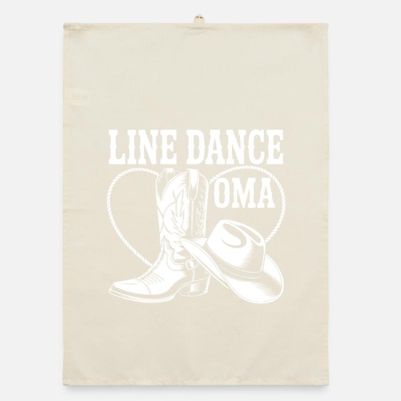 Bottes de grand-mère de danse en ligne Torchon bio
