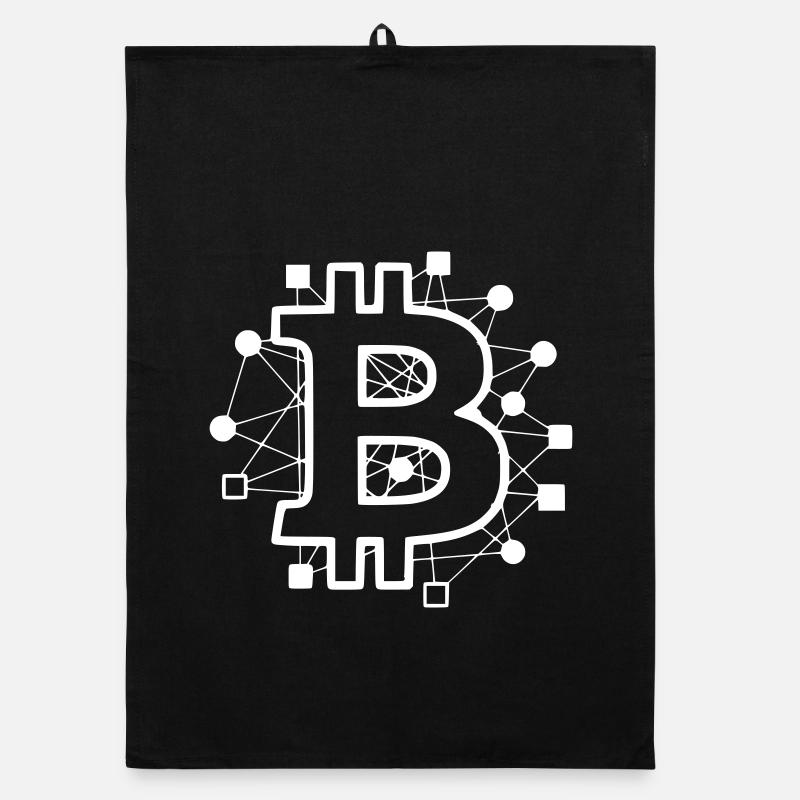 Crypto technologique de circuit de circuit Bitcoin Torchon bio
