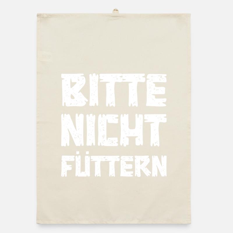 Please do not feed Organic dish towel