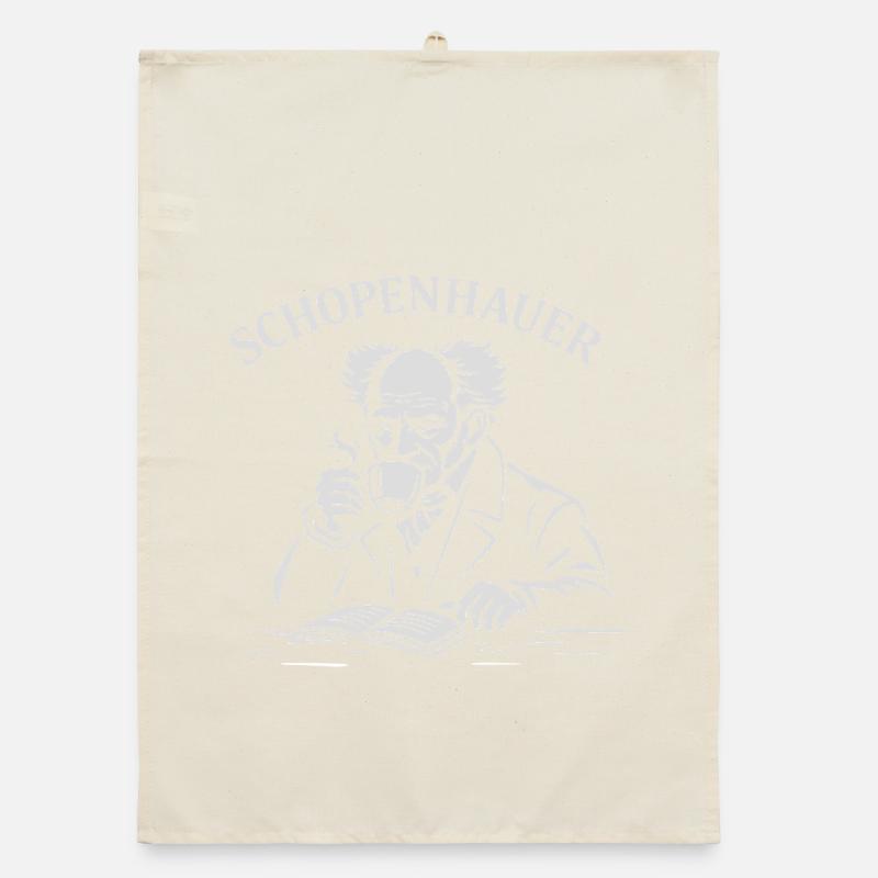 Arthur Schopenhauer boit du café Torchon bio