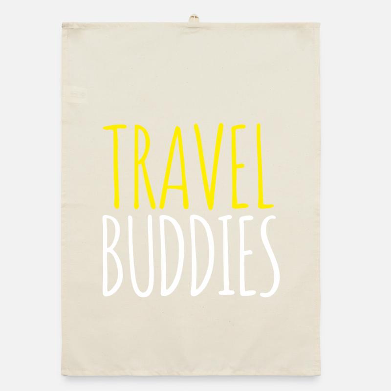 Compagnons de voyage Torchon bio