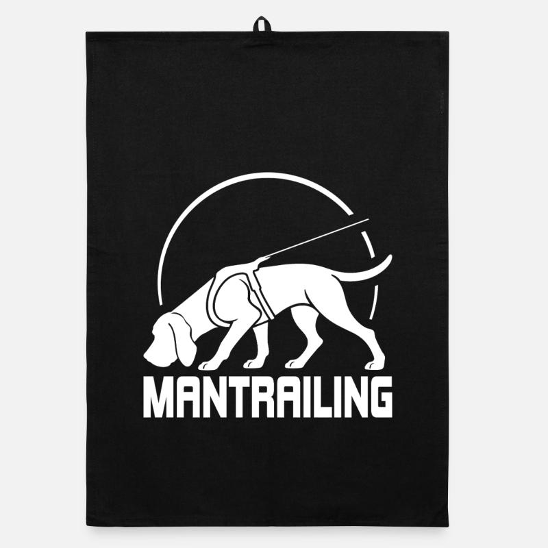 Bloodhound Mantrailing Hundesport Hunde Wilsigns Organic Geschirrtuch
