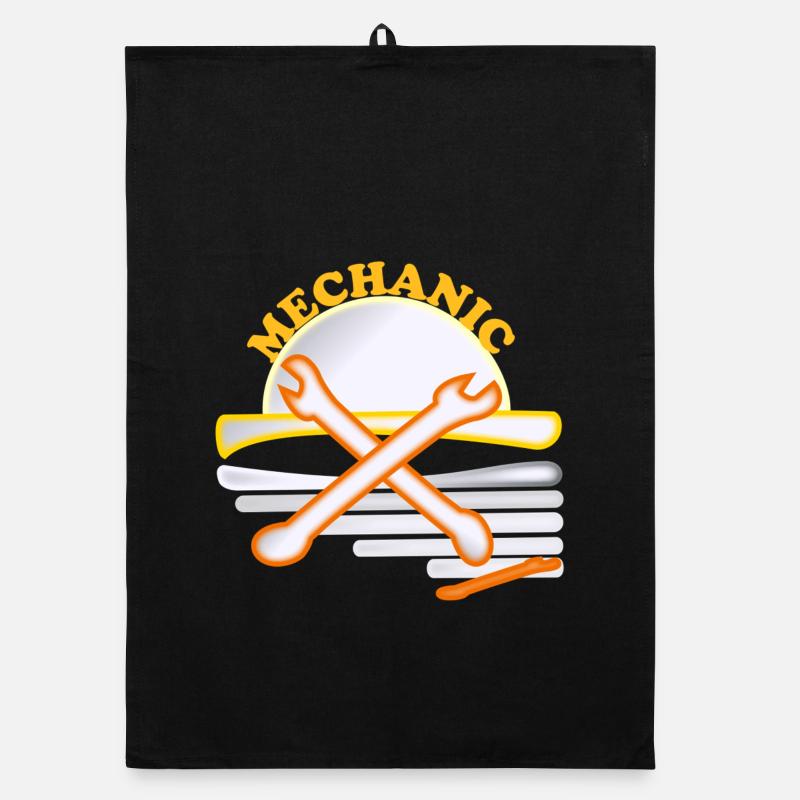Mechanic wrench Organic dish towel