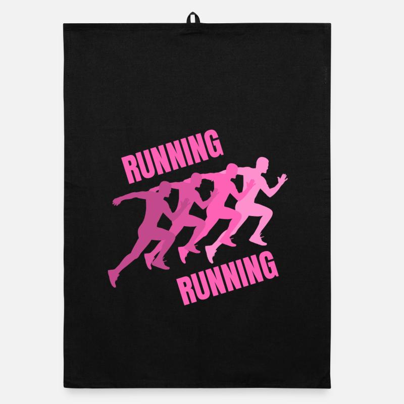 running, footing, course à pied, jogging Torchon bio
