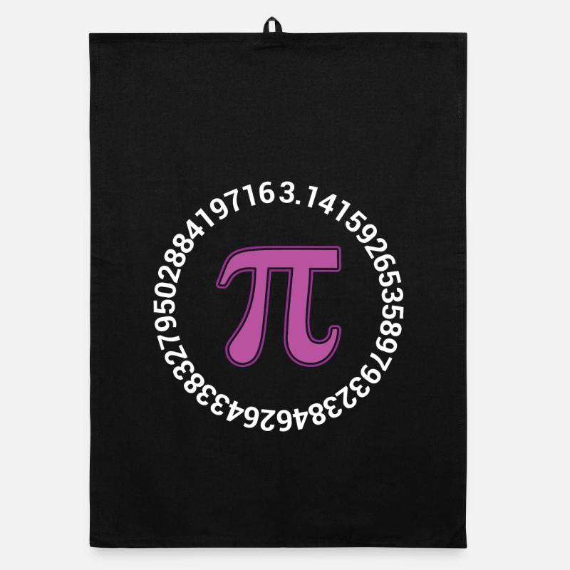 Pi-Tag - Glücklicher Pi-Tag Organic Geschirrtuch
