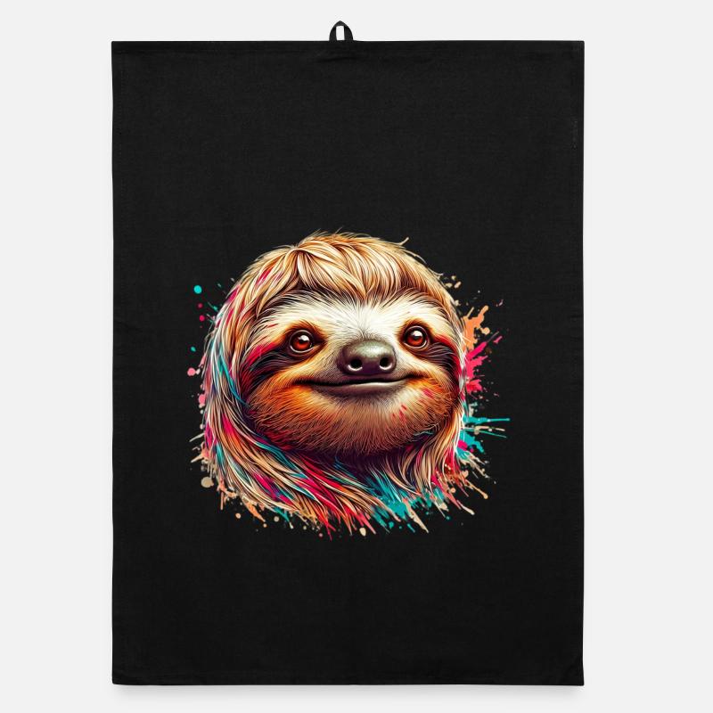 Sloth Organic dish towel
