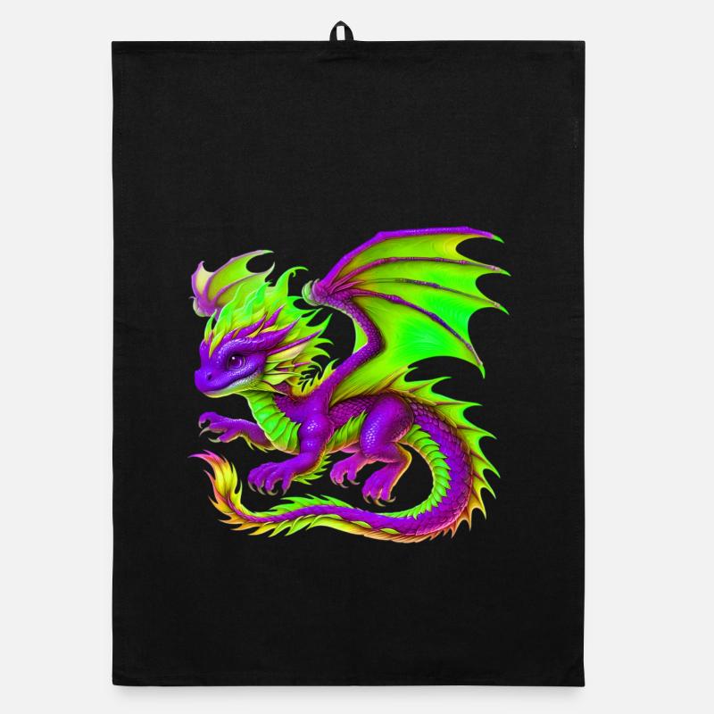 Drache Organic Geschirrtuch