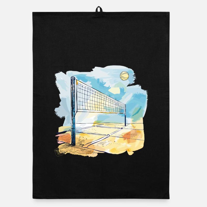 Terrain de volley-ball Torchon bio