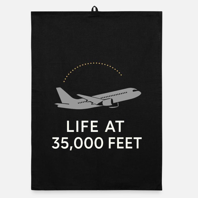 Flight Attendant Cabin Crew Life Aviation Organic dish towel