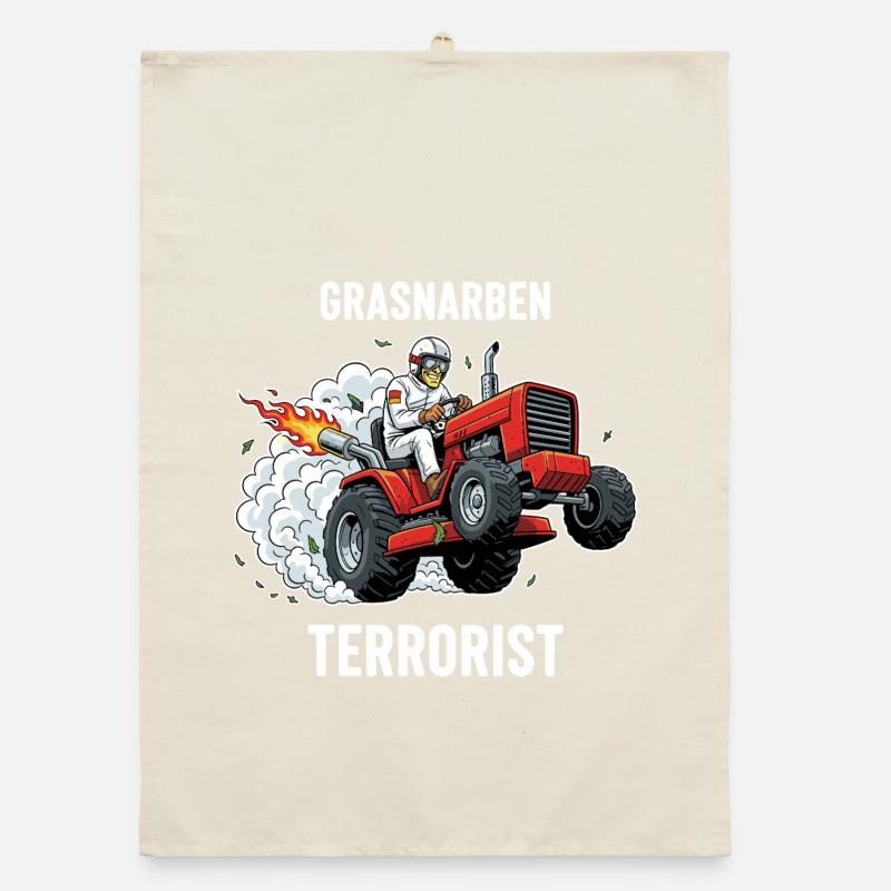 Grassward Terrorist Organic dish towel