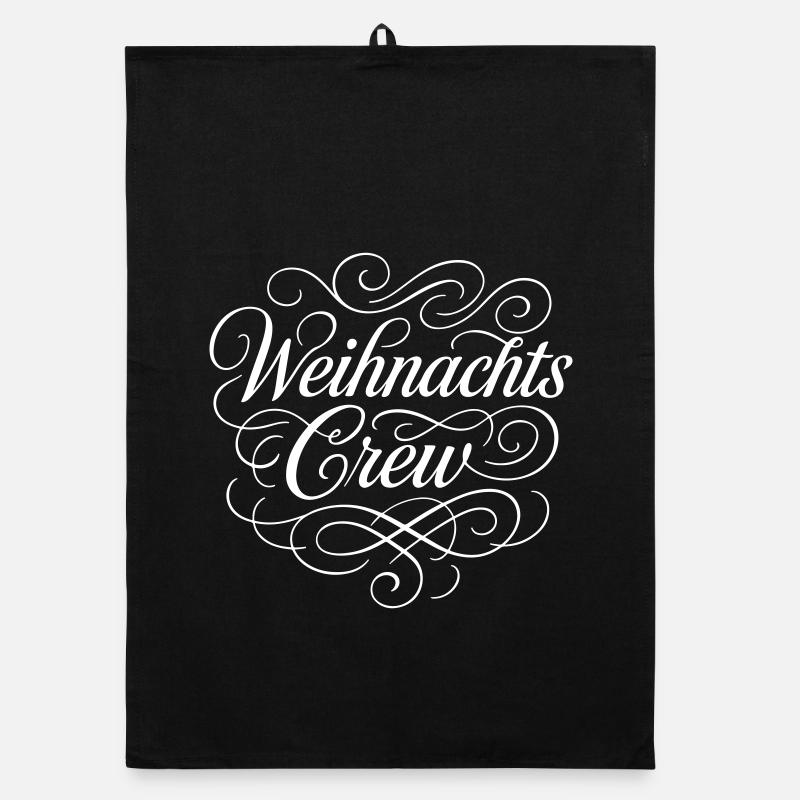 Christmas Team Organic dish towel