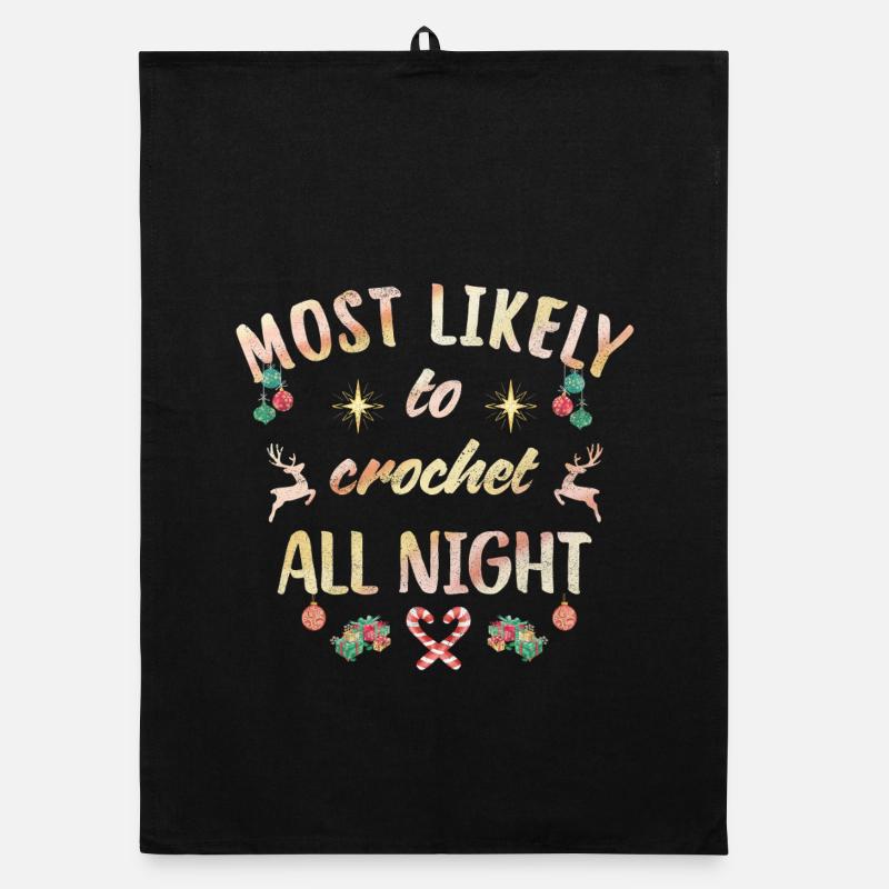 Le plus probable pour crocheter toute la nuit Torchon bio