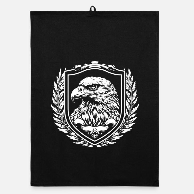 Bouclier de l’aigle laurier Torchon bio
