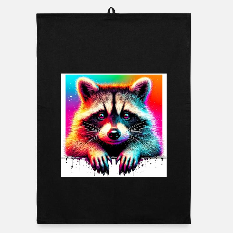 Raccoon Organic dish towel