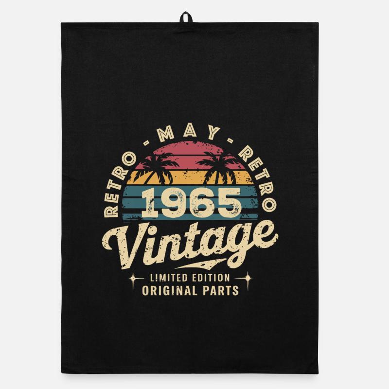 Vintage Mai 1965: Der authentische Mythos Mai 1965 Organic Geschirrtuch