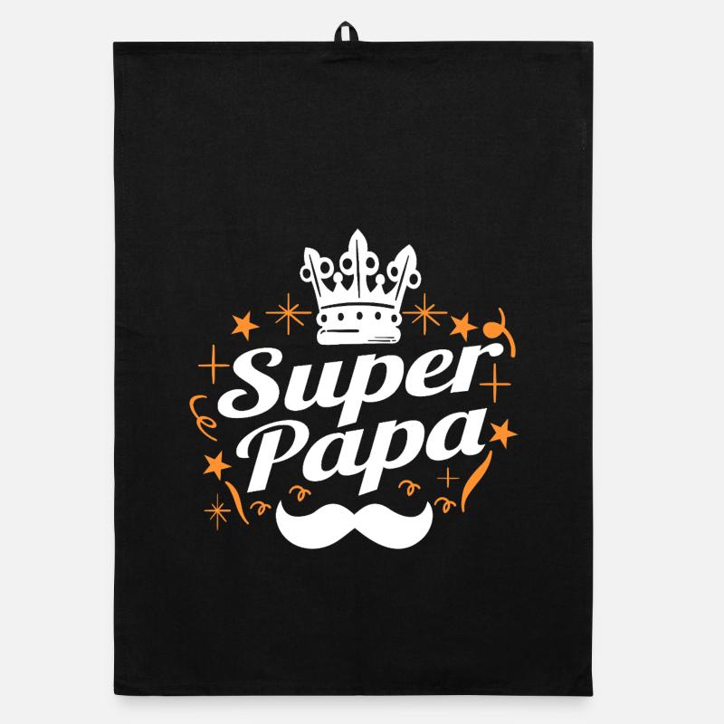 SUPER DAD Organic dish towel