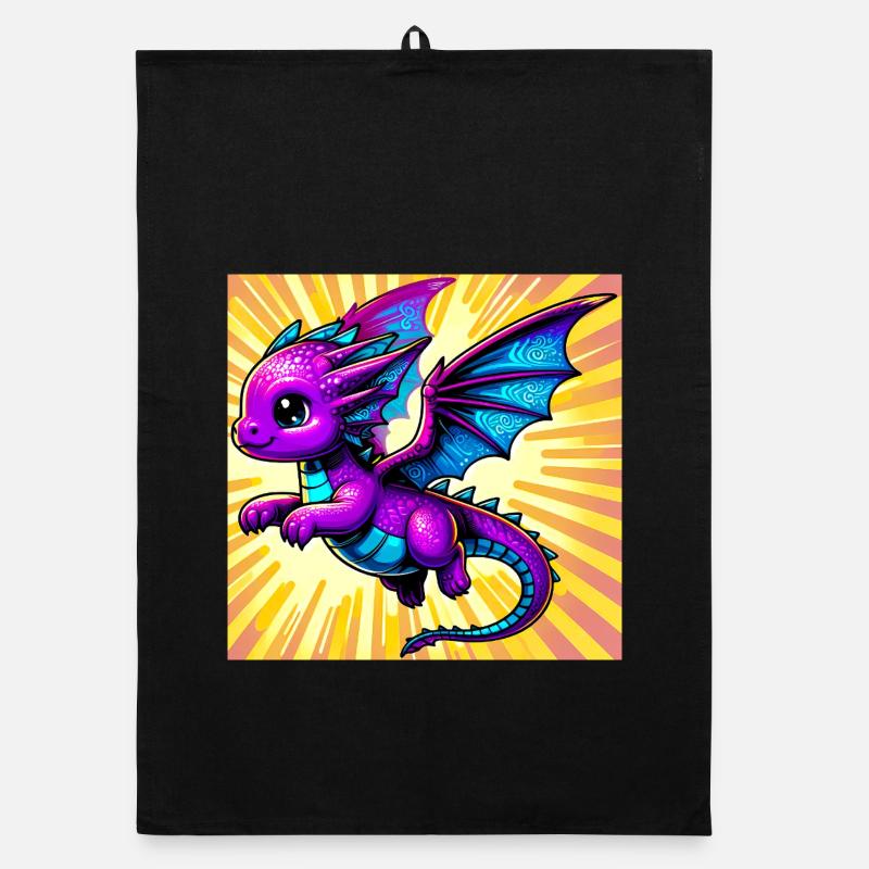 Drache Organic Geschirrtuch