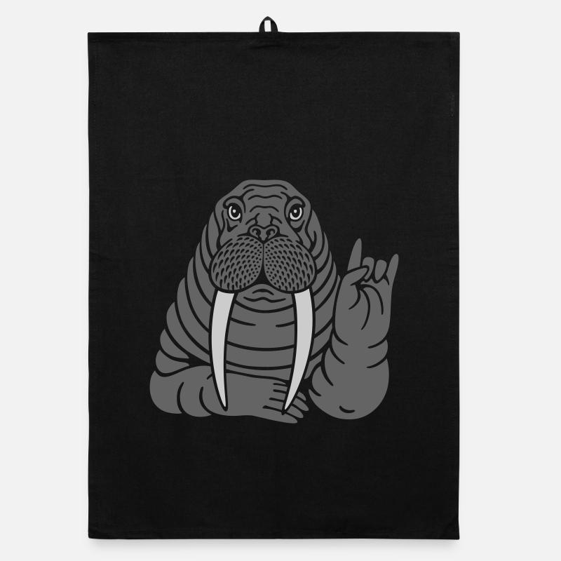 Walross Organic Geschirrtuch