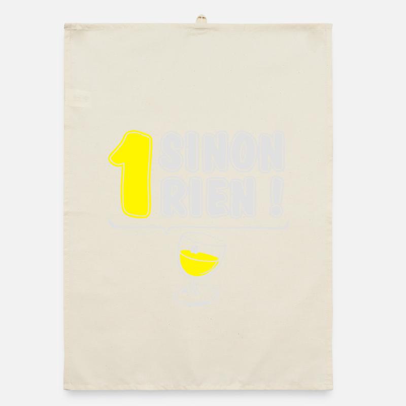 1 gelbe oder nichts Organic Geschirrtuch