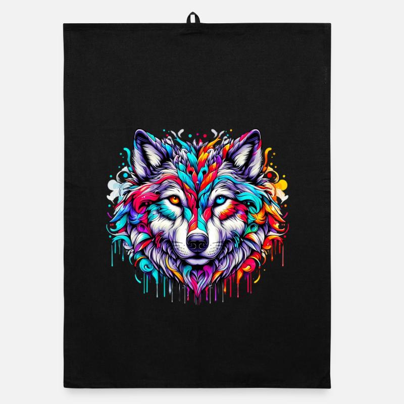 Wolf Organic Geschirrtuch