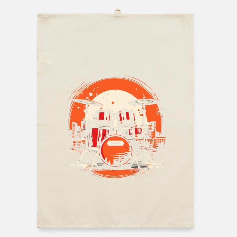 Trapset Graphics Organic dish towel