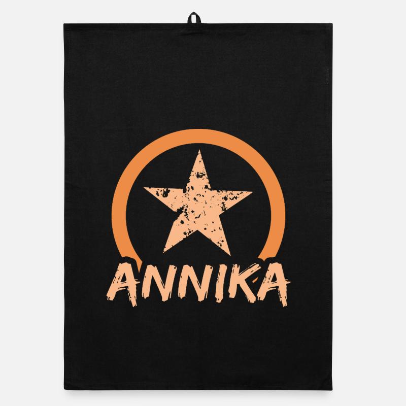 First name Annika Organic dish towel