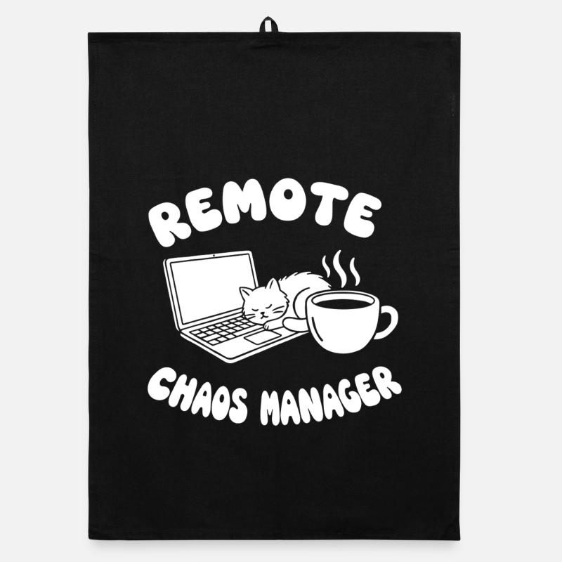 Remote Chaos Handwerker Organic Geschirrtuch