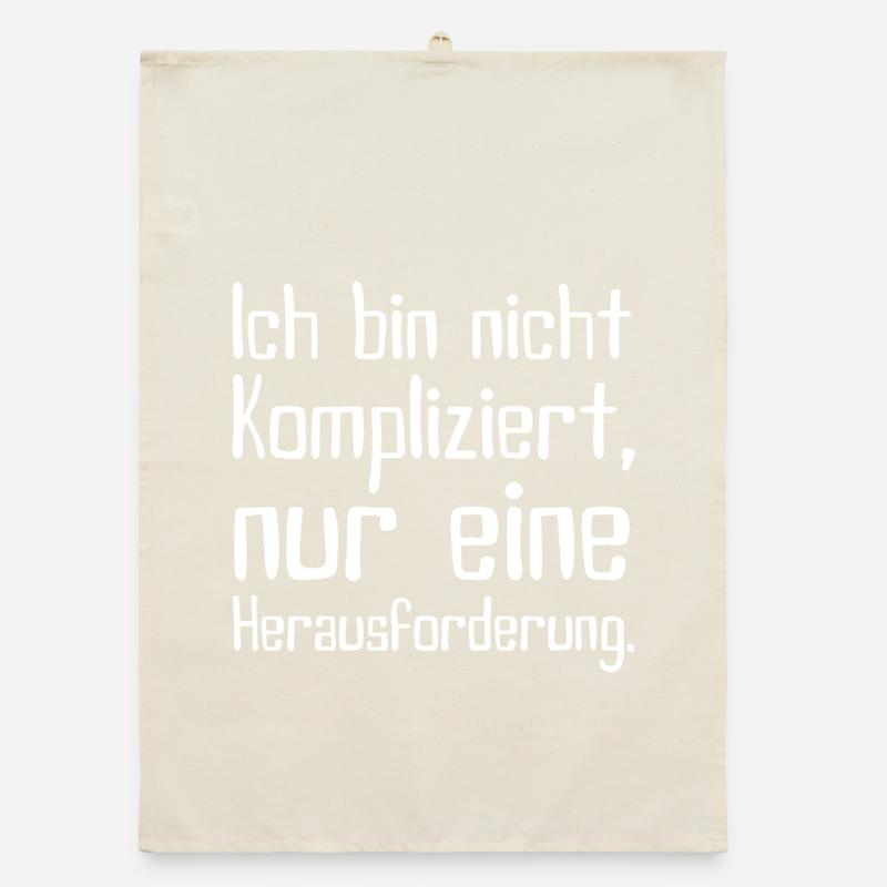 Not complicated – challenge Organic dish towel