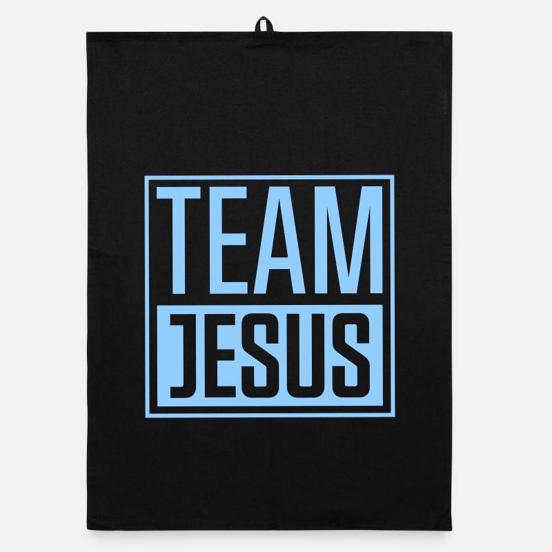 Team Jesus Organic dish towel