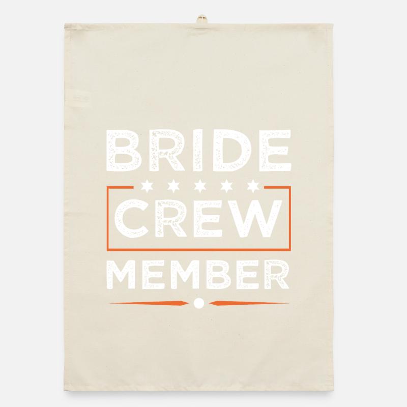 Bride Crew Organic Geschirrtuch