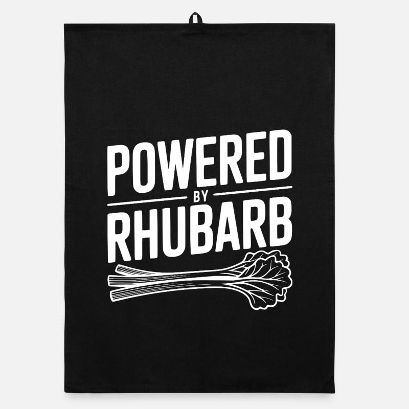 Powered By Rhubarb Organic dish towel