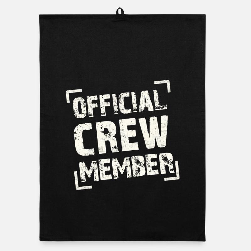 official crew member Organic Geschirrtuch