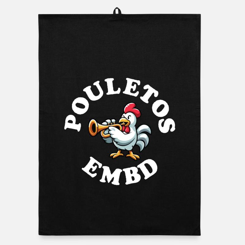 Pouletos Organic Geschirrtuch