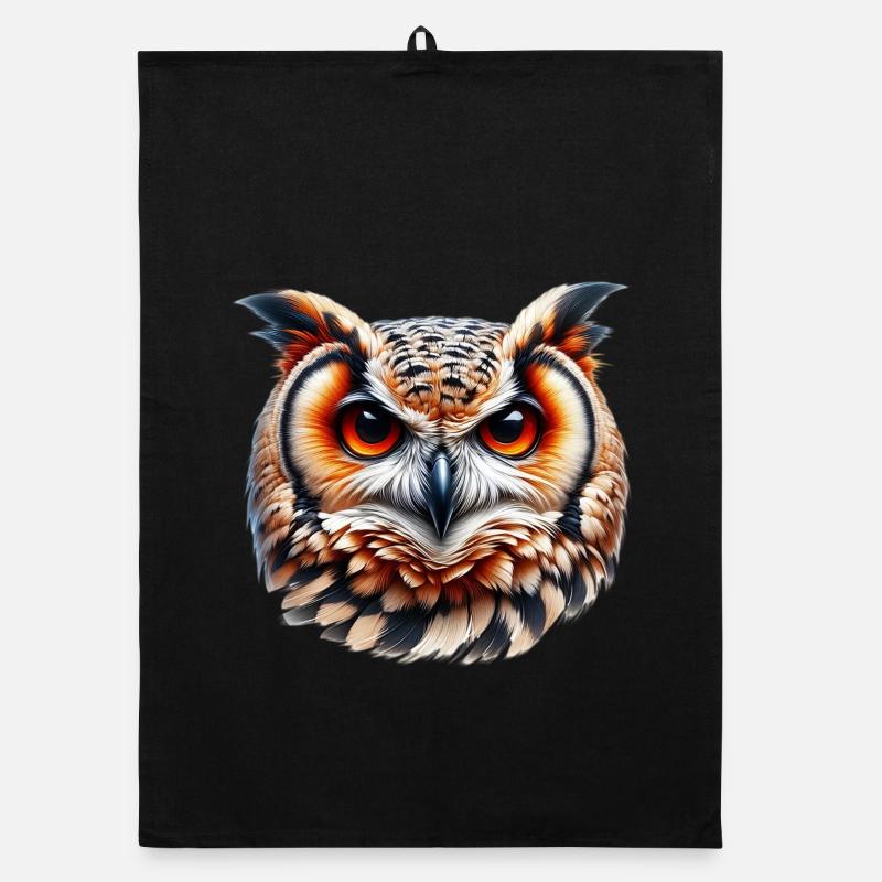 Owl Organic dish towel
