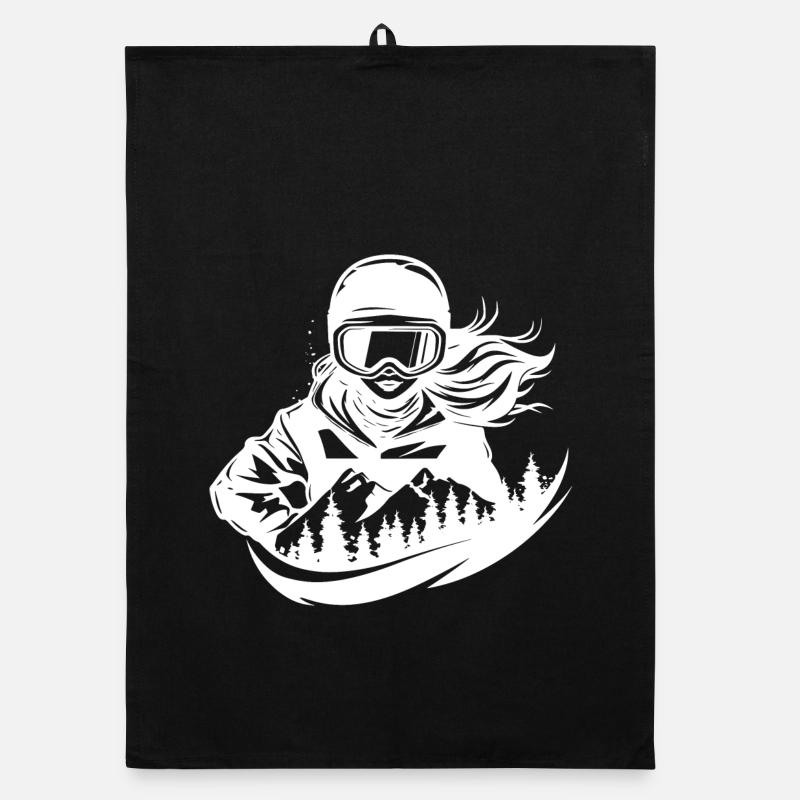 Snowboardeuse Fille Torchon bio