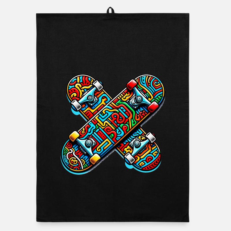 Skateboard Torchon bio