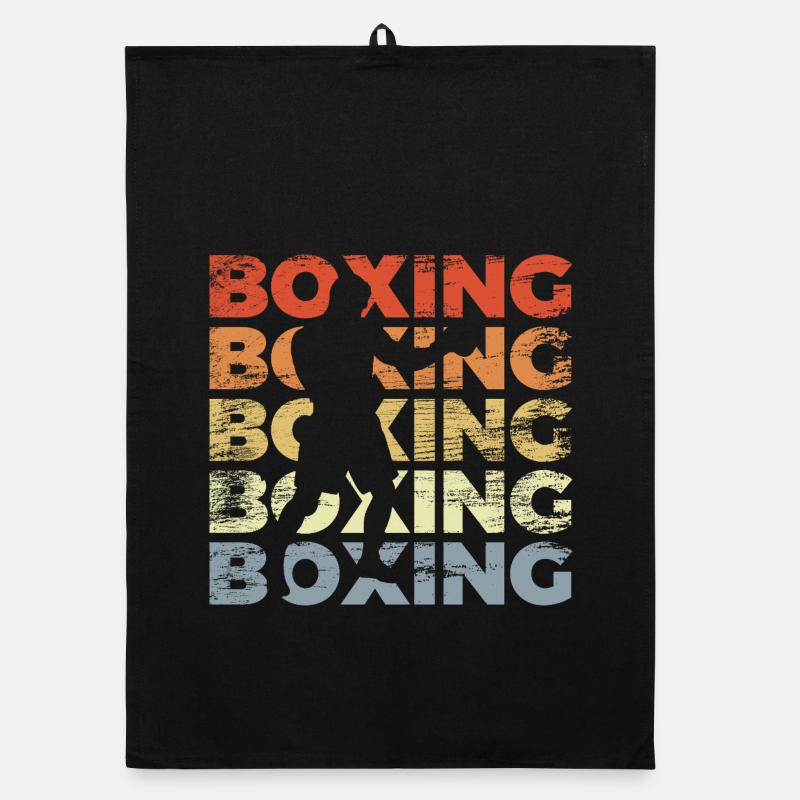 Vintage Boxes Organic dish towel
