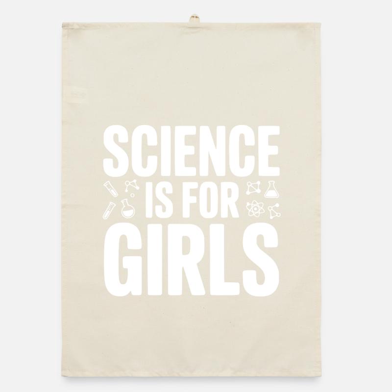 La science, c’est pour les filles Torchon bio