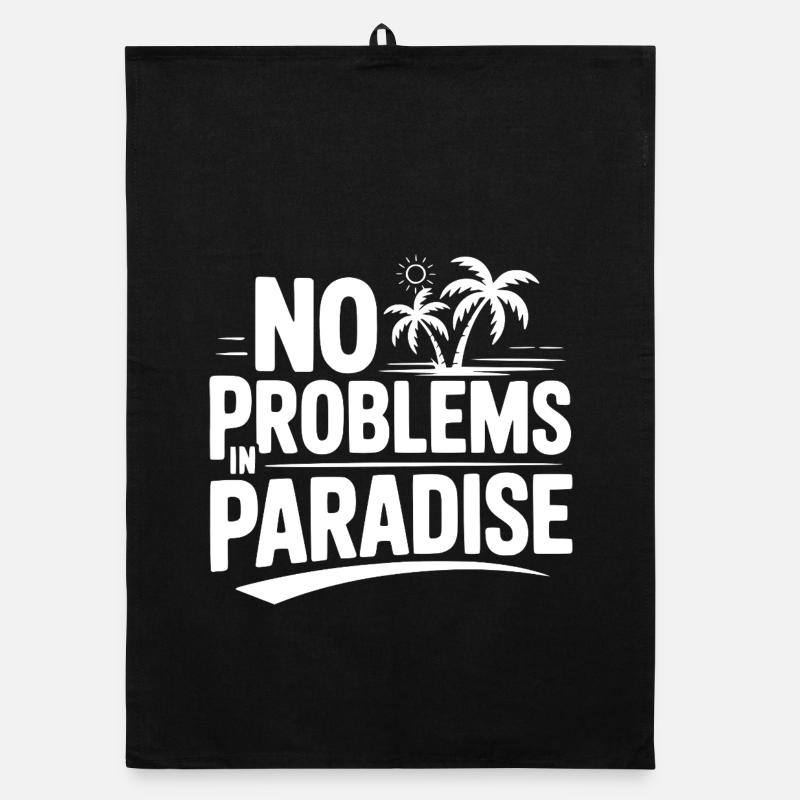 Aucun problème au paradis Torchon bio