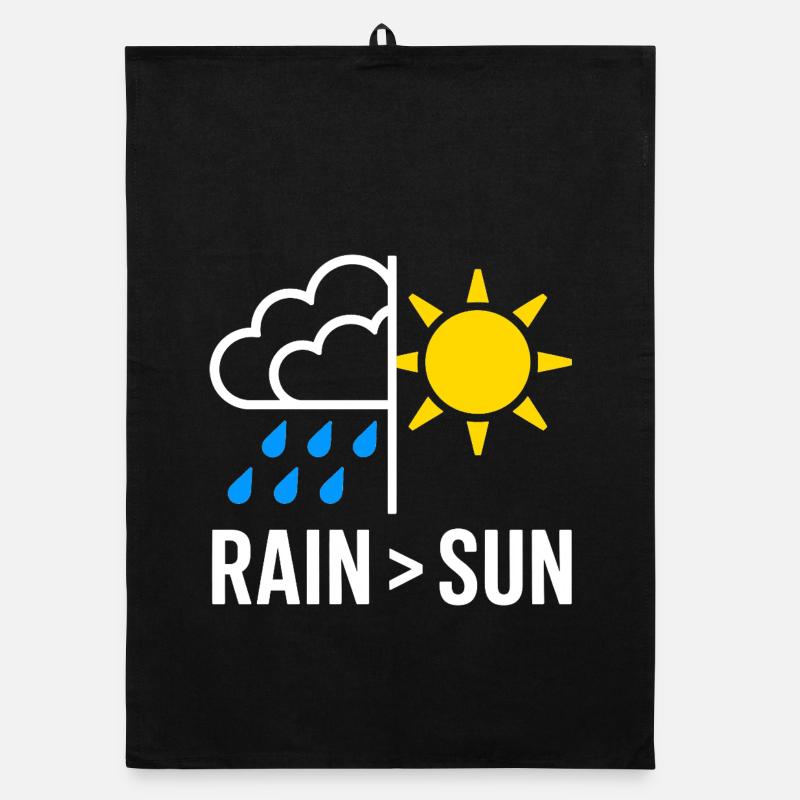 Rain Over Sun Regen Organic dish towel
