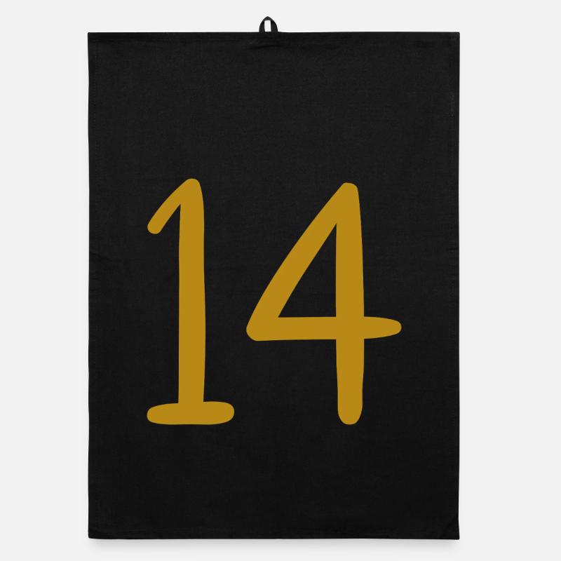 14 Organic dish towel