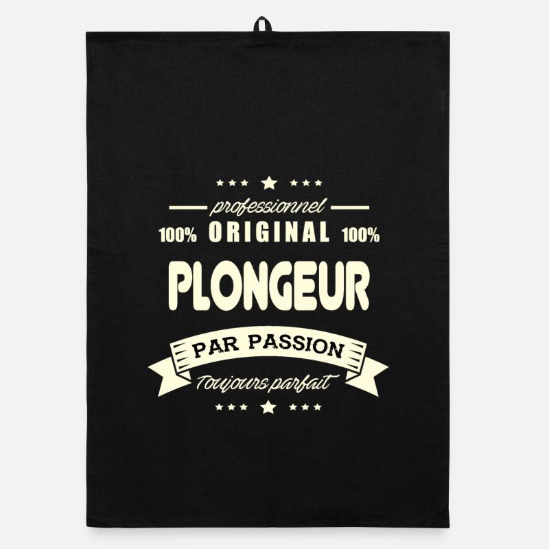 le Plongeur Original Torchon bio